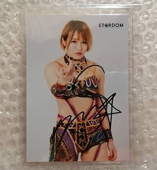 ☆〜9月16日☆ STARDOM スターダム朱里　直筆サイン・手形・写真入り色紙 ☆〜9月16日☆ STARDOM スターダム朱里 直筆サイン・手形・写真入り